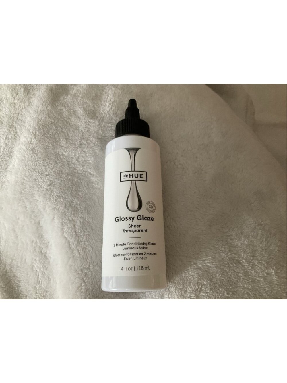 DP Hue Glossy Glaze Sheer Transparent 2 Minute Conditioning Mask | Full Size 4oz